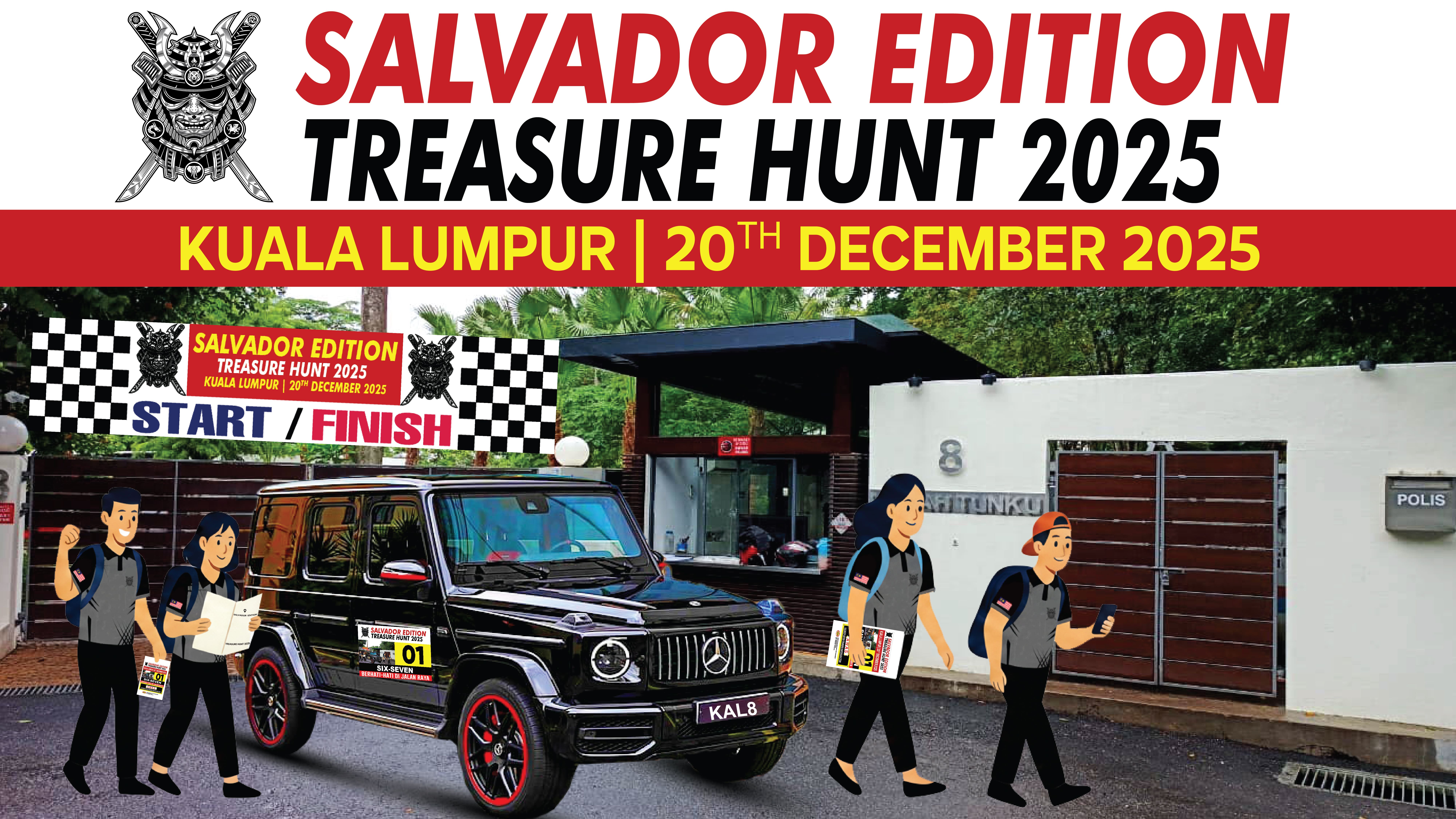 Salvador Edition Treasure Hunt 2025 Kuala Lumpur